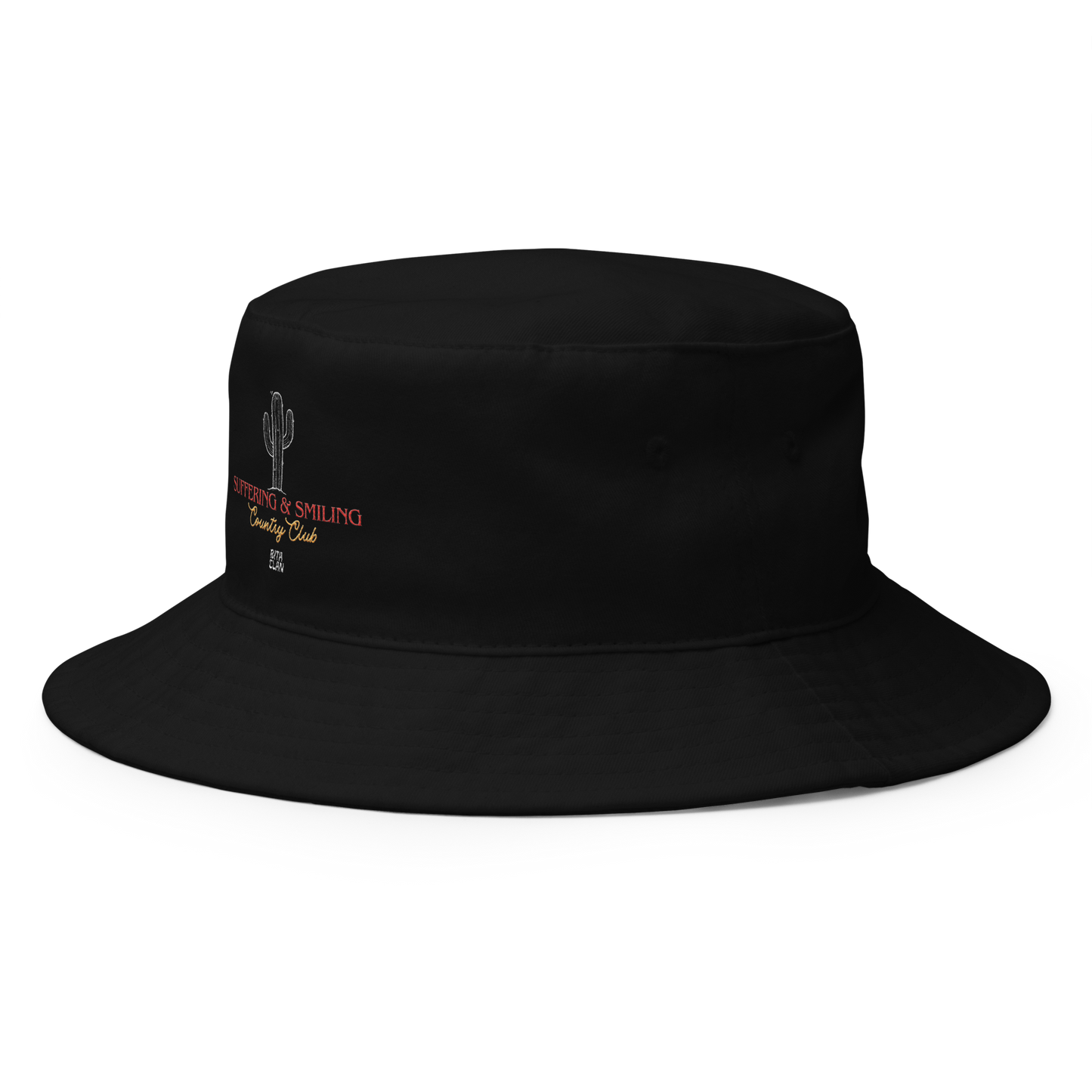 Suffering and Smiling Country Club Bucket Hat