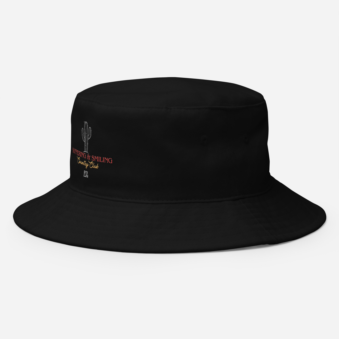 Suffering and Smiling Country Club Bucket Hat